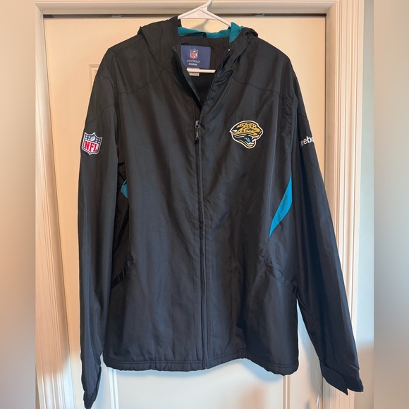 Jacksonville Jaguars Vintage 2010 Fleece Lined Coat - Size L - NEW w/tags - Picture 1 of 6